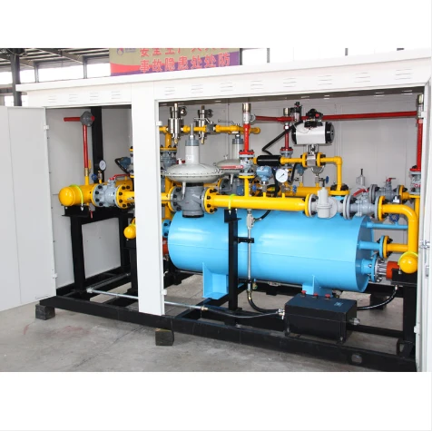 Natural gas distribution station
